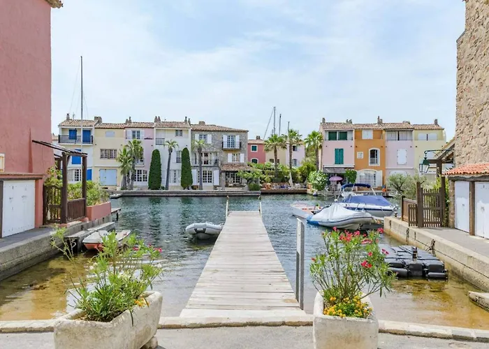 Maison Avec Clim Et Wi-fi, Amarrage Prive Proche - Fr-1-868-26 Σπίτι διακοπών Grimaud